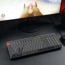 画像をギャラリービューアに読み込む, Geekria キーボード ダストカバー 透明アクリル キーパッドカバー Keychron K4、RK Royal KLUDGE RK100、Nuphy Air96 V2、LOFREE Flow ロープロファイル メカニカルキーボード 100 キーに対応
