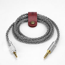 画像をギャラリービューアに読み込む, Geekria Apollo シルバーメッキ アップグレード 4.4mm から 3.5mm オーディオ ケーブル、ソニー Sony MDR-M1 MDR-MV1 MDR-M1ST ヘッドフォン対応、ねじ式ノブ ロック装置付き交換用コード (4.9 フィート / 1.5 メートル)
