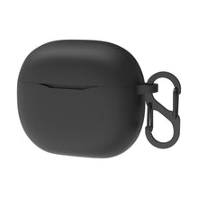 画像をギャラリービューアに読み込む, Geekria シリコン カバー 互換性 カバー JBL Tune 125TWS 対応 True Wireless Earbuds 充電ケース充電ケースカバー 外装カバー キーホルダーフック付き、充電ポートアクセス可能 (Black)
