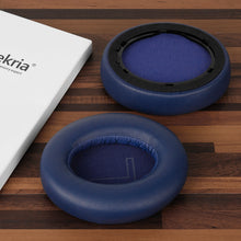 画像をギャラリービューアに読み込む, Geekria イヤーパッド QuickFit 互換性 パッド アンカー Anker Soundcore Life Q20, Q20+, Q20i, Life 2 (Not Fit for Life 2 Neo) ヘッドホンに対応 イヤパッド/イヤークッション/イヤーカッププロテインレザー (青)
