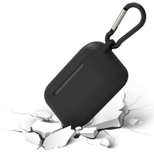 画像をギャラリービューアに読み込む, Geekria シリコンカバー 互換性 カバー Amazon Echo Buds 2 対応 True Wireless Earbuds 充電ケースカバー 外装カバーキーホルダーフック付き、充電ポートアクセス可能 、フロントLED可視 (黒)
