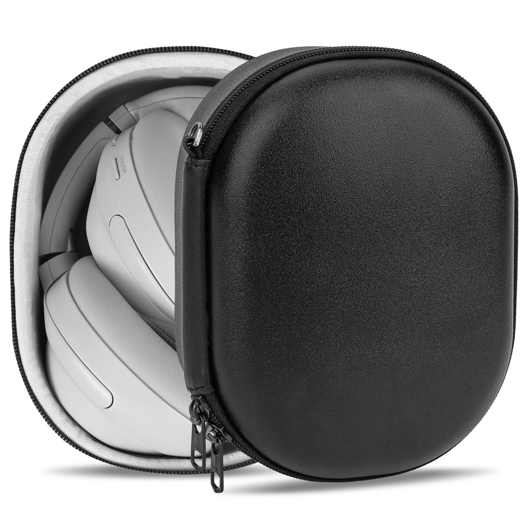 Geekria PRO 頑丈なヘッドフォンケース ソニー Sony WH-1000XM4、WH-1000XM3、WH-H910N、MDR-1000X 対応 ハードシェル 耐久性 多層保護 旅行用キャリーバッグ (ブラック)