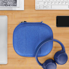 画像をギャラリービューアに読み込む, Geekria ケース Sheild ヘッドホンケース 互換性 ハードケース 旅行用 ハードシェルケース JBL Live 650BTNC/400BT, Tune 600BTNC/510BT/500, T460BT, T450, Everest 700/750NC, E45BT, Lifestyle E65BTNC, Jr310BT, JR 300 に対応 収納ポーチ付き (ブルー)
