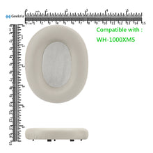 画像をギャラリービューアに読み込む, Geekria イヤーパッド QuickFit 互換性 パッド ソニー Sony WH-1000XM5, WH1000XM5 ヘッドホンに対応 パッド イヤー / イヤーカップ (プロテインレザー/ゴールデン)
