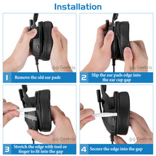 画像をギャラリービューアに読み込む, Geekria イヤーパッド Sport 互換性 パッド レイザー Razer Kraken V4, Kraken V4 X, Kraken V3 Pro, Kraken V3 X, V3 Wired, Kraken V3 HyperSense ヘッドホンに対応 パッド イヤー / イヤーカップ 冷却ジェル (ブラック)
