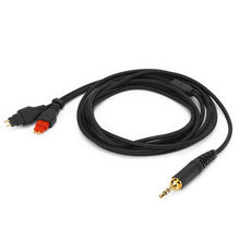 画像をギャラリービューアに読み込む, Geekria オーディオケーブル、ゼンハイザー Sennheiser HD 600、HD 650、HD 660S2、HD 6XX ヘッドホンケーブル対応、3.5mm (1/8&#39;&#39;) から 2Pin 編組ナイロン交換用コード、6.35mm から 3.5mm アダプター付き (4.9 フィート / 1.5 m)
