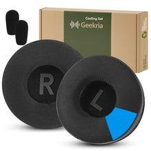 画像をギャラリービューアに読み込む, Geekria イヤーパッド Comfort 互換性 パッド ロジクール Logitech Zone 301(981-001468), Zone 300, Zone 305 (981-001457) ヘッドホンに対応 パッド イヤー / イヤーカップ 冷却ジェル (黒)
