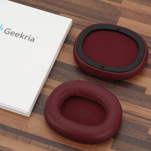 画像をギャラリービューアに読み込む, Geekria イヤーパッド シープスキン Bang &amp; Olufsen Beoplay H95 ワイヤレスヘッドホン 対応 交換用 イヤークッション リペアパーツ（レッド）
