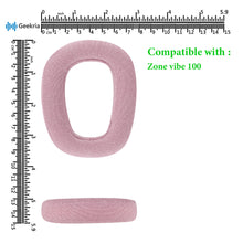 画像をギャラリービューアに読み込む, Geekria NOVAイヤーパッド 互換性 パッド ロジクール Logicool Zone Vibe 100 ヘッドホンに対応 パッド イヤー / イヤーカップメッシュファブリック (ピンク)
