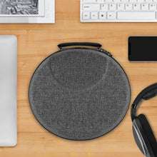 画像をギャラリービューアに読み込む, Geekria ケース Shield ヘッドホンケース 互換性 ハードケース 旅行用 ハードシェルケース アーカーゲー AKG, オーディオテクニカ Audio-Technica, Bluedio, Hercules, ソニー Sony, ジェイビーエル JBL, ゼンハイザー Sennheiser に対応 収納ポーチ付属 (グレー・ストライプ)
