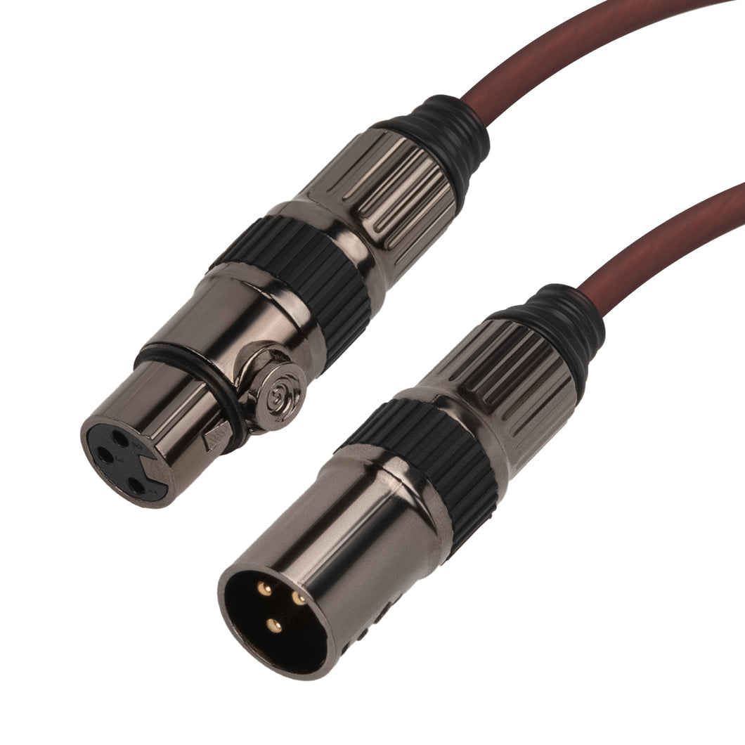 Geekria XLR Cable オス から XLR Cable メス Plug アダプター、 変換オーディオ Plug 、コード マイク、オーディオ ミキサー コンソール、オーディオ インターフェイス、XLR スピーカー (1 Feet / 1 Pack) と互換性があります