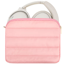 画像をギャラリービューアに読み込む, Geekria NOVA ヘッドホンポーチ ジェイビーエル JBL Tour One M3、ボーズ Bose QC Ultra、ゼンハイザー Sennheiser PXC 550-IIなどに対応 ソフトシェル交換用保護トラベルキャリーバッグ ケーブル収納付き (ピンク)
