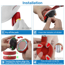 画像をギャラリービューアに読み込む, Geekria QuickFit イヤーパッド 互換性 パッド ビーツバイドクタードレ Beats Studio 3, Studio 3.0 Wireless (A1914) ヘッドホンに対応 イヤパッド/イヤークッション/イヤーカップ (プロテインレザー / ブラック)
