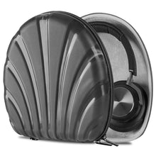 画像をギャラリービューアに読み込む, Geekria PRO 頑丈なヘッドホンケース、グアンドオルフセン B&amp;O Beoplay H9/HX、スカルキャンディ Skullcandy Crusher ANC 2などに対応、ハードシェル、耐久性、多層保護トラベルキャリングバッグ（シーシェル、ブラック）
