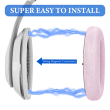 画像をギャラリービューアに読み込む, Geekria イヤーパッド SNAP マグネチック 互換性 パッド ビーツバイドクタードレ Beats Studio Pro ヘッドホンに対応 パッド イヤー / イヤーカップ プロテインレザー + メッシュファブリック (ピンク, 2組)
