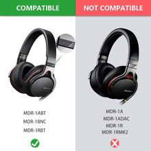 画像をギャラリービューアに読み込む, Geekria イヤーパッド互換性 パッド ソニー Sony MDR-1ABT, MDR-1RBT, MDR-1RNC ヘッドホンに対応 パッド イヤー / イヤーカップ (プロテインレザー / ブラック)
