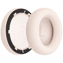 画像をギャラリービューアに読み込む, Geekria イヤーパッド QuickFit 互換性 パッド アンカー Anker Soundcore Space One ヘッドホンに対応 パッド イヤー / イヤーカップ プロテインレザー (オフホワイト)
