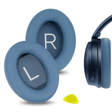 画像をギャラリービューアに読み込む, Geekria イヤーパッド QuickFit 互換性 パッド ボーズ Bose New QuietComfort QC45, QC35, QC35II, QC25, QC15, QC2, AE 2/2i/2w, SoundTrue, SoundLink AE 2 ヘッドホンに対応 パッド イヤー / イヤーカップ プロテインレザー (青)
