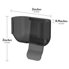 画像をギャラリービューアに読み込む, Geekria 超軽量 ポリカーボネート ベルト クリップ イヤホン ケース アップル Apple AirPods 4と互換性あり ハイキング 室外活動用 ハードシェル しっかり固定でき (ブラック 1個 シングルケース)
