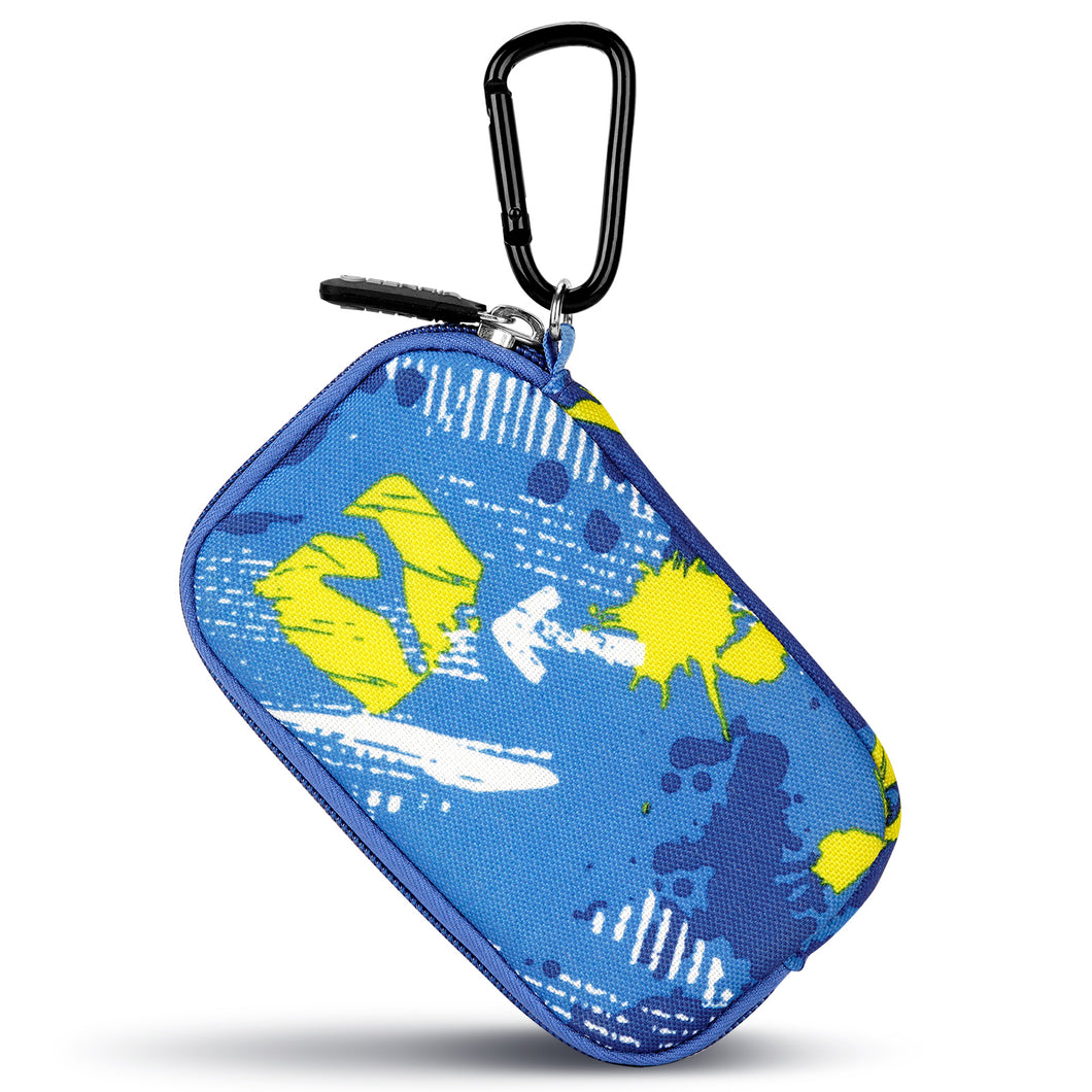 Geekria Sports ポッチ イヤホン ポーチケースイヤホン保護 袋 小銭入れ 小物整理 USBメモリー/SD/TFカード/鍵収納 スマートフォンのアクセサリ携帯やすい(14 X 8.5 cm)