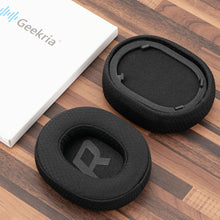 画像をギャラリービューアに読み込む, Geekria, メッシュ生地，交換用イヤーパッド，Plantronics BackBeat GO 810 ワイヤレスヘッドホンと互換性あり，イヤークッション，補修パーツ，ブラック
