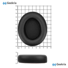 画像をギャラリービューアに読み込む, Geekria イヤーパッド Elite互換性 パッドビーツバイドクタードレ Beats Studio Pro ヘッドホンに対応 パッド イヤー / イヤーカップ ラムスキン (黒)

