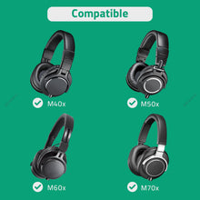 画像をギャラリービューアに読み込む, Geekria ケーブル ナイロン編組 互換性 オーディオコードオーディオテクニカ ATH ATH-M50, ATH-M50X, ATH-M40X, ATH-M70X, ATH-M40ヘッドホンケーブル、2.5mm に適合する 1.2m
