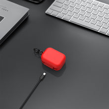 画像をギャラリービューアに読み込む, Geekria シリコン カバー 互換性 カバー Bang &amp; Olufsen Beoplay EX 対応 True Wireless Earbuds 充電ケース充電ケースカバー 外装カバー キーホルダーフック付き 充電ポートアクセス可能 (Red)
