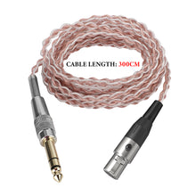 画像をギャラリービューアに読み込む, Geekria アポロ Apollo 銀メッキ アップグレード オーディオ ケーブル Beyerdynamic DT 900 PRO X, DT 770 PRO X, 6.35mm/3.5mmと互換性あり 交換 ヘッドホン コード デスクトップ アンプ用 (9.4ft / 3m)
