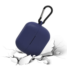画像をギャラリービューアに読み込む, Geekria シリコン カバー 互換性 カバーサムスン SAMSUNG Galaxy Buds 3/Galaxy Buds3 Pro対応 True Wireless Earbuds 充電ケースカバー 外装カバーキーホルダーフック付き、充電ポートアクセス可能（青）
