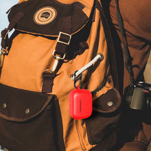 画像をギャラリービューアに読み込む, Geekria シリコン カバー 互換性 カバー Sennheiser CX 400BT 対応 True Wireless Earbuds 充電ケース充電ケースカバー 外装カバー キーホルダーフック付き 充電ポートアクセス可能 (Red)
