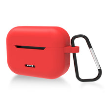 画像をギャラリービューアに読み込む, Geekria シリコン カバー 互換性 カバー TOZO NC2 対応 True Wireless Earbuds 充電ケース充電ケースカバー 外装カバー キーホルダーフック付き、充電ポートアクセス可能 (Red)
