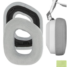 画像をギャラリービューアに読み込む, Geekria イヤーパッド Comfort 特厚 互換性 パッド コルセア Corsair HS80 RGB ヘッドホンに対応 パッド イヤー / イヤーカップ マイクロスエード (グレー)
