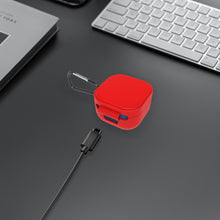 画像をギャラリービューアに読み込む, Geekria シリコン カバー 互換性 カバー Audio-Technica ATH-SQ1TW 対応 True Wireless Earbuds 充電ケース充電ケースカバー 外装カバー キーホルダーフック付き、充電ポートアクセス可能 (Red)
