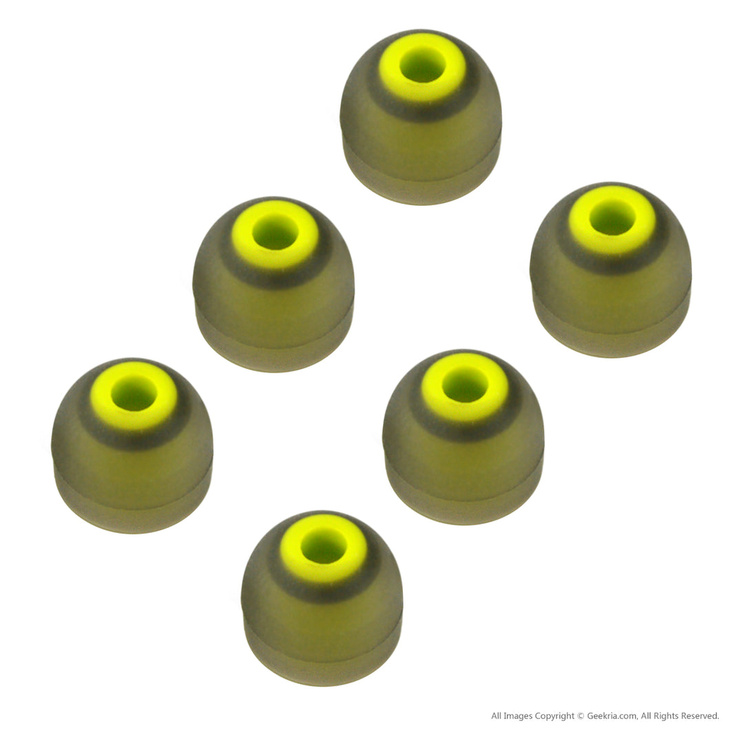 Geekria イヤチップ3組JayBird BlueBuds X, X2 Bluetooth Sport ヘッドホン用( M サイズ)