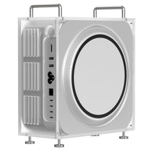 画像をギャラリービューアに読み込む, Geekria シャーシ スタンド アップル Apple Mac スタジオ M1/M2/M4 Max, M1/M2/M3 Ultraに対応 アクリル シャーシ ケース デスクトップ アクセサリ 放熱強化 (フロスト)
