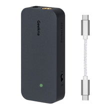 画像をギャラリービューアに読み込む, Geekria Pocket Box 3 USB-C ポータブル ヘッドホンアンプ、4.4mm バランス出力と 3.5mm ステレオ出力、ミニ Hi-Fi DAC デュアルチップ CS43131、最大 384KHz/32bit をサポート
