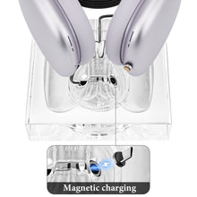 画像をギャラリービューアに読み込む, Geekria ヘッドホン 充電スタンド AirPods Max (USB-C)に対応 アクリル充電ドック 充電ベース スリープ省電力モード付き (クリア)
