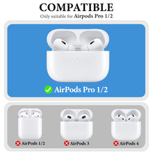 画像をギャラリービューアに読み込む, Geekria 超軽量 ポリカーボネート ベルト クリップ イヤホン ケース アップル AirPods Pro 2と互換性あり ハイキング 室外活動用 ハードシェル しっかり固定でき (ホワイト 1個 シングルケース)
