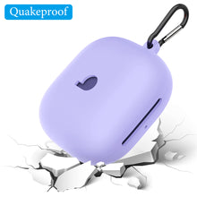 画像をギャラリービューアに読み込む, Geekria シリコン カバー 互換性 カバー ビーツバイドクタードレPowerbeats Pro 2 対応 True Wireless Earbuds 充電ケースカバー 外装カバー キーホルダーフック付き、充電ポートアクセス可能 (紫)
