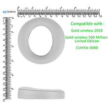 画像をギャラリービューアに読み込む, Geekria イヤーパッド QuickFit 互換性 パッド ソニー Sony PlayStation Gold Wireless Headset New Version 2018, PS4 Gold Wireless 500 Million Limited Edition MDR-7502 ヘッドホンに対応 パッド イヤー / イヤーカップ ( プロテインレザー / グレー)
