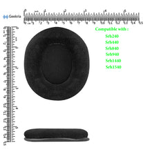 画像をギャラリービューアに読み込む, Geekria イヤーパッド Comfort 互換性 パッド シュア Shure Srh240, Srh440, Srh840, Srh940, Srh1440, Srh1540, Srh1840, Hpaec 240 440 840 940 1440 1540 ヘッドホンに対応 パッド イヤー / イヤーカップ ( ベロア / ブラック)
