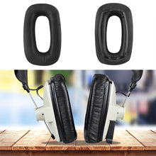 画像をギャラリービューアに読み込む, Geekria イヤーパッド QuickFit 互換性 パッド ベイヤーダイナミック Beyerdynamic DT100 DT102 DT108 DT109 DT190 DT150 ヘッドホンに対応 パッド イヤー / イヤーカップ (プロテインレザー / 黒)
