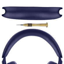 画像をギャラリービューアに読み込む, Geekria プロテインレザー ヘッドバンドパッド Bowers &amp; Wilkins Px7 S3 / Px8 S2 対応 ヘッドホン 交換用バンド ヘッドセット ヘッドトップクッションカバー 修理用パーツ (ブルー)
