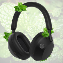 画像をギャラリービューアに読み込む, Geekria 60個交換用エッセンシャルオイルヘッドホンシール、ほとんどのヘッドホン、ヘッドホンアクセサリーに対応 (ミント/ブラック)
