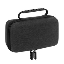 画像をギャラリービューアに読み込む, Geekria ウェブカメラ キャリング ケースロジクール Logitech MX Brio Ultra HD 4K ストリーミング ウェブカメラ交換用ハードシェル トラベル キャリング バッグ ケーブル収納付き (ダークグレー)
