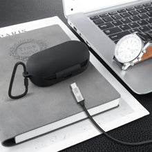 画像をギャラリービューアに読み込む, Geekria シリコンカバー 互換性 ボーズ Bose Sport Earbuds 対応 True Wireless Earbuds、キーホルダーフック付き、ケースポートアクセス可能、フロントLED可視
