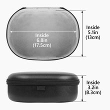 画像をギャラリービューアに読み込む, Geekria PRO 頑丈なヘッドフォンケース ソニー Sony WH-1000XM4、WH-1000XM3、WH-H910N、MDR-1000X 対応 ハードシェル 耐久性 多層保護 旅行用キャリーバッグ (ブラック)
