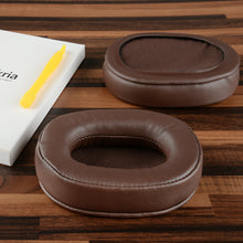 画像をギャラリービューアに読み込む, Geekria QuickFit イヤーパッド 互換性 パッド オーディオテクニカ ATH-MSR7 MSR7NC MSR7BK MSR7GM ヘッドホンに対応 イヤパッド/イヤークッション/イヤーカップ ( プロテインレザー / 褐色 )
