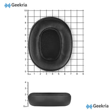 画像をギャラリービューアに読み込む, Geekria イヤーパッド QuickFit 互換性 パッド スカルキャンディ Skullcandy Crusher Wireless, Crusher Evo, Crusher ANC, Hesh 3, Hesh EVO, Hesh ANC, Venue ANC ヘッドホンに対応 パッド イヤー / イヤーカップ (プロテインレザー / ブラック)
